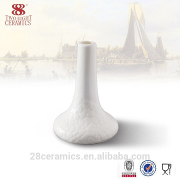 Hot sale dinner set, white porcelain vase, bone china flower vase